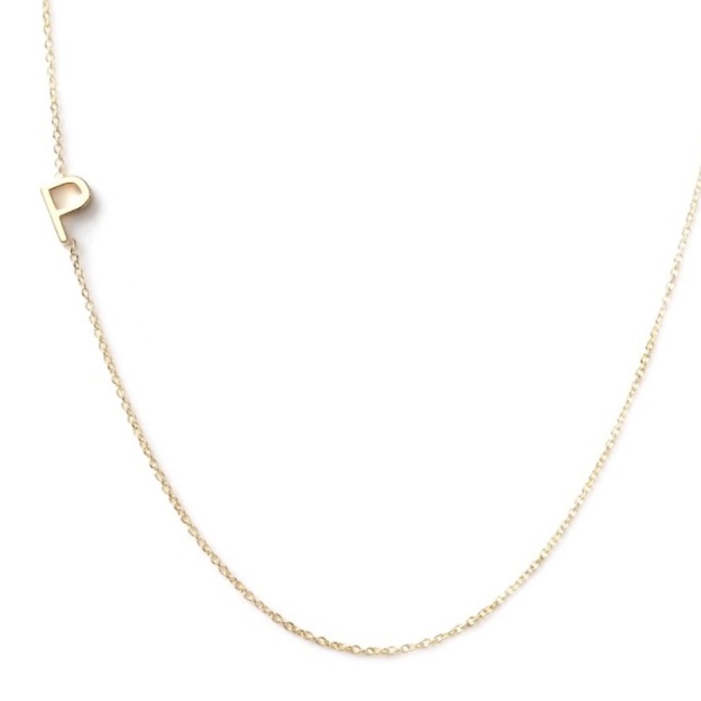 Maya Brenner Letter P Necklace